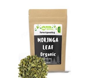 Organic Moringa Leaf (Moringa oleifera) – Nutrient-Dense Superfood for Energy & Wellness , Tea and Smoothies