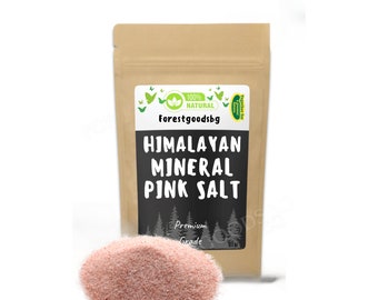 Roze Himalayazout,natuurlijk roze Himalayazout | Fijne en grove kristallen voor culinair badgebruik | Puur natuurlijk zout om te koken
