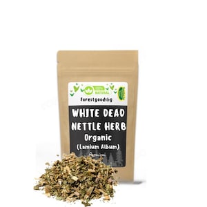 Weisse Brennessel Kraut | Lamium Album | Getrocknete botanische Handwerksversorgung | Kräutertee & Natürliches Färbematerial
