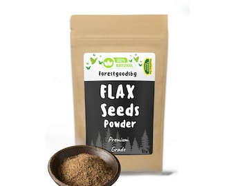 Flax Seeds Powder - Premium Grade|Organic Superfood|Omega3 Rich|Healthy Fats|herb herbs herbe,flax seed bulk,whole flaxseed,ground flaxseed