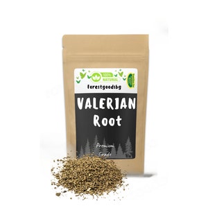 Valerian Root Organic,Dried Herb Valeriana officinalis,Whole Root,Valerian root tea,Whole Root for Sleep & Relaxation Tea