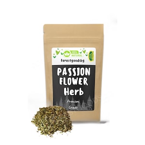Passion Flower Herb, Passiflora Incarnata for Relaxation & Relief,Natural Herbal Tea Ingredient,Dried Passion Flower Herb,Organic Passiflora