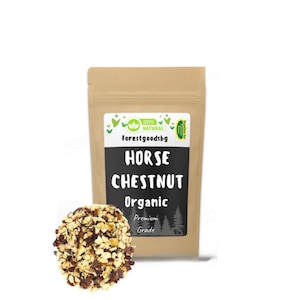 Organic Horse Chestnut,Aesculus Hippocastanum,Natural Herbal Tea & Wellness Remedy,Organic Aesculus Hippocastanum,Organic Herbal Tea