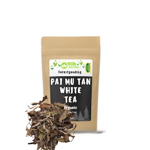 Weißer Tee Pai Mu Tan: Loseblätter, blumige Honignoten
