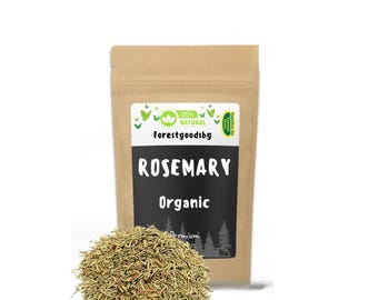 Organic Rosemary,Rosmarinus Officinalis,Herbal Tea & Culinary Herb for Wellness,Naturally Dried Leaves