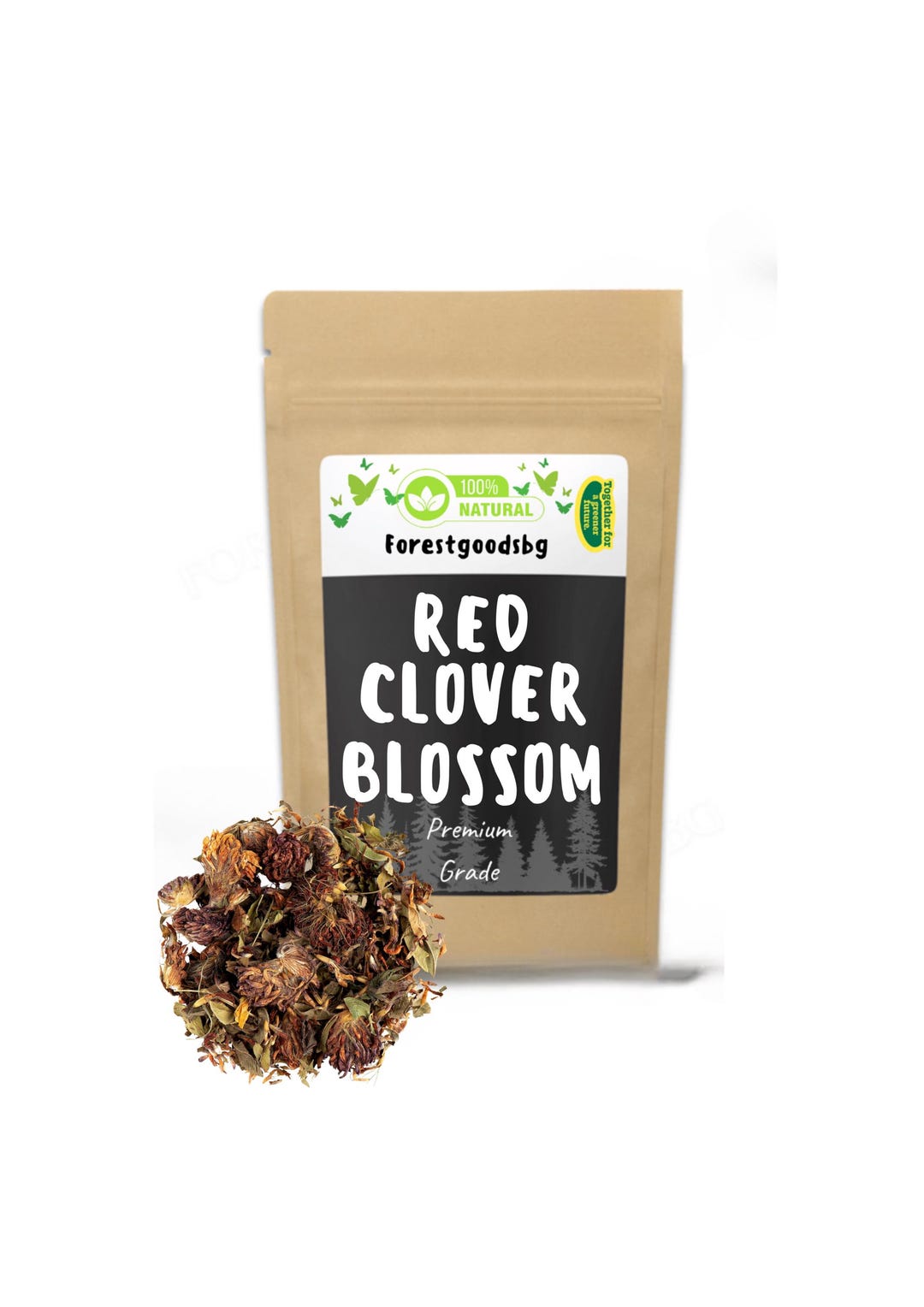 Picture of Red Clover Blossom,organic Wildcrafted,red Clover Tea,trifolium ...