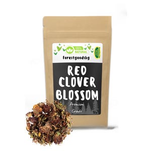 Red Clover Blossom,Organic Wildcrafted,Red Clover Tea,Trifolium Pratense,Organic Herbal Tea,Natural Herbal Tea,Dried Red Clover Blossom