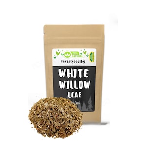 Dried White Willow Leaf: Salix Alba Herb for Herbal Tea,salix alba benefits,botanical health tea,traditional remedies