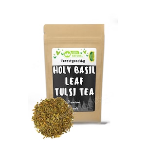 Holy Basil (Tulsi Tea) Leaf,Dried Ocimum Tenuiflorum,Natural Herbal Tea,Tulsi Tea,Organic tulsi leaves,Sacred basil tea,holy indian basil