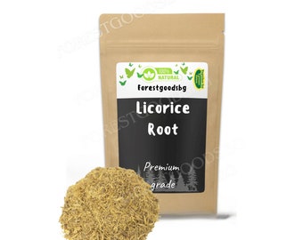 Raiz de Alcaçuz Orgânica: Chá de Ervas DIY Beleza glycyrrhiza glabra