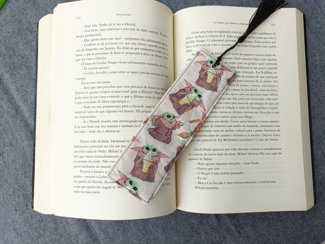 Baby Yoda Bookmark Baby Yoda Literary Gifts Baby Yoda for Etsy