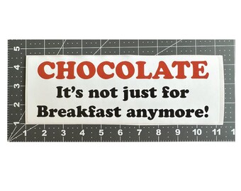 Chocolate Sticker Breakfast Food Chocolate Lover Cocoa