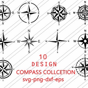 Buy Nautical Compass SVG Compass Clipart Compass Cut File for Online in  India 