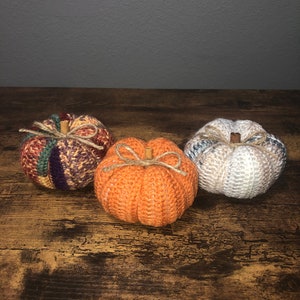 Crochet Pumpkins