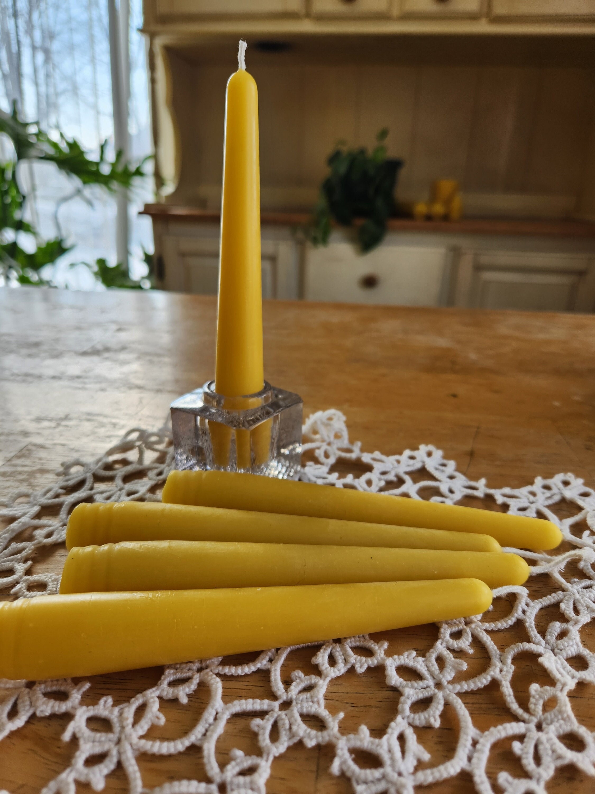 Pure Beeswax Votive Candles - Handmade Candles - BlessedMart