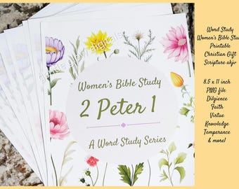 Womens Bible Study Printable Bible Study Women Christian Printable Christian Bible Study Small Group Bible Study Tools 8.5 x 11 PNG/PDF file