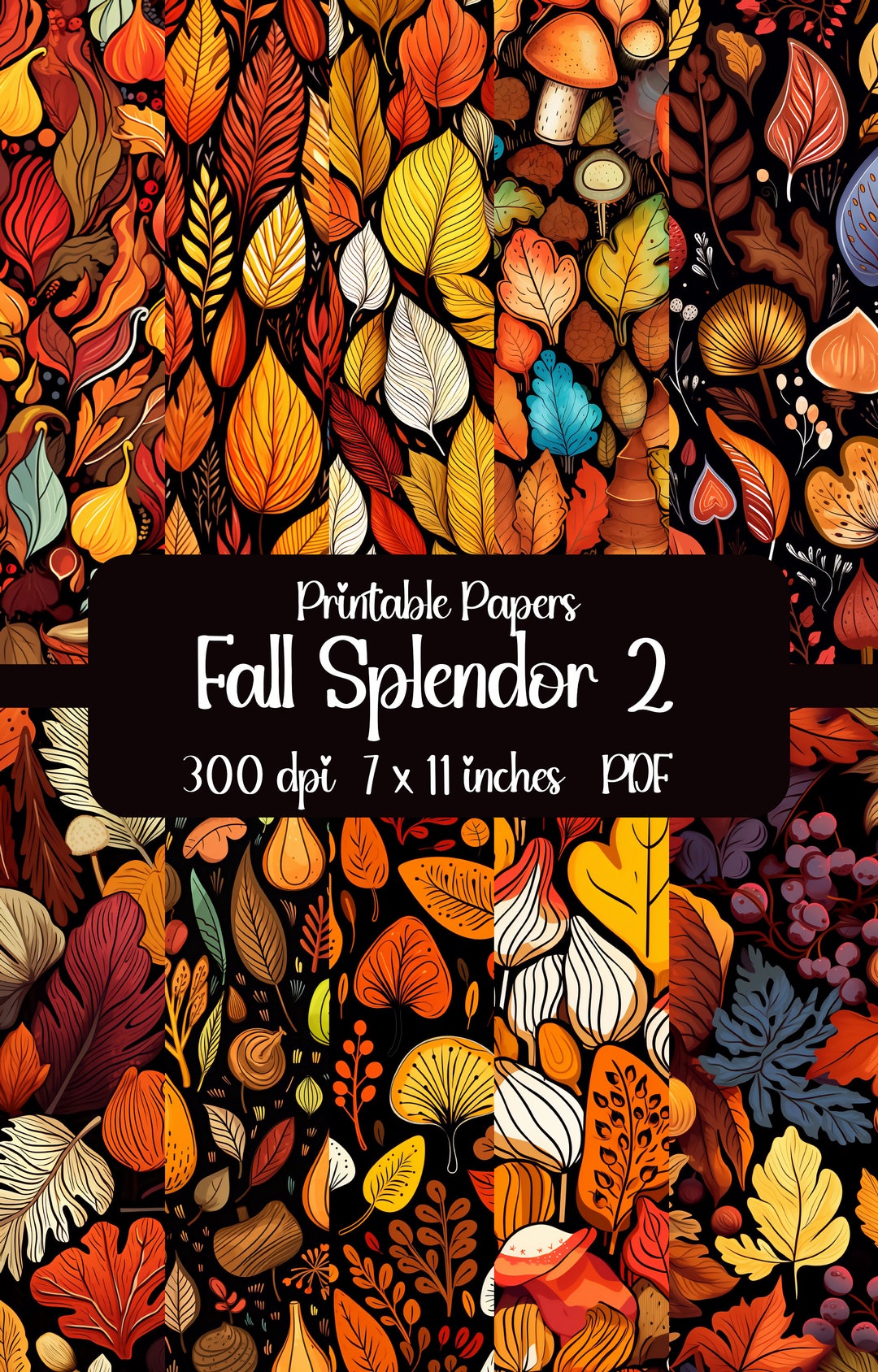 Fall Printable Paper/printable Fall Stationery/wall Art/ Etsy Fall Printable Paper/printable Fall Stationery/wall Art/ Etsy