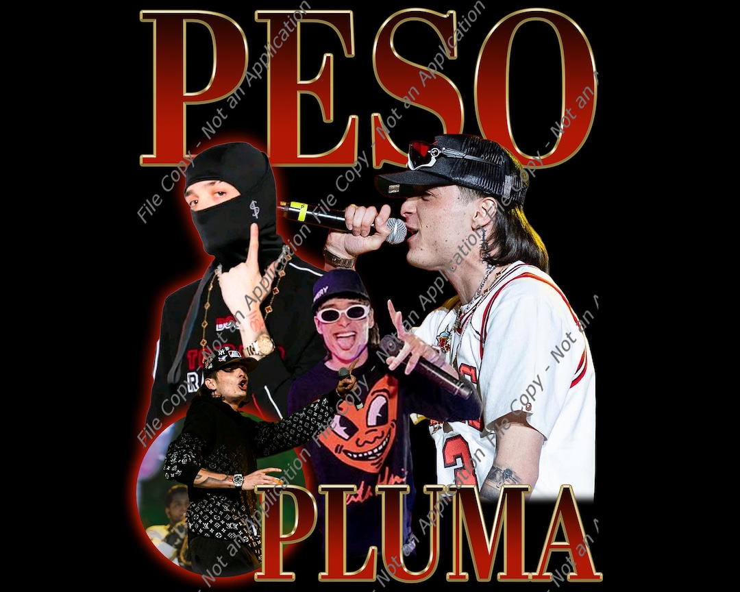 Peso Pluma Png Ready to Print Printable Design Hiphop Etsy Australia