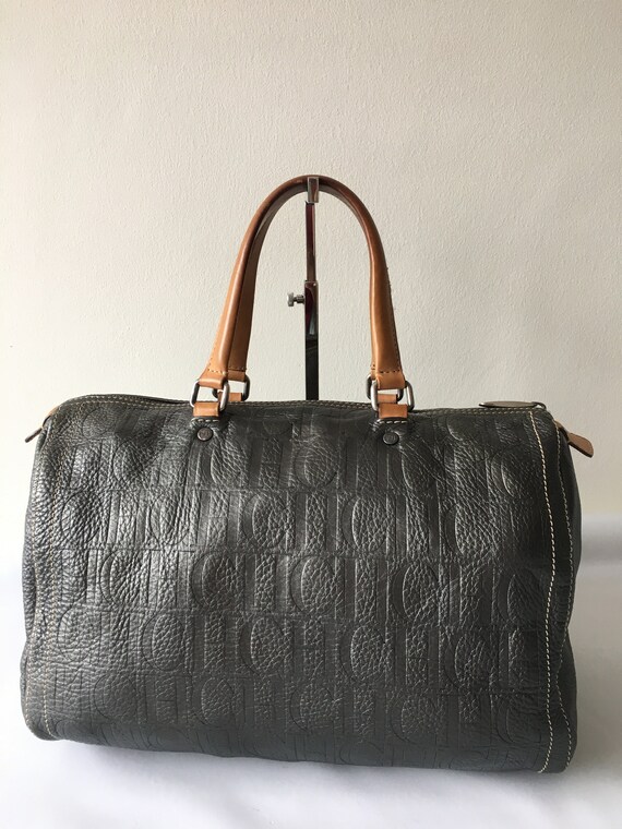 Bag Carolina Herrera Editors Shopping Black Leather 100% Original New