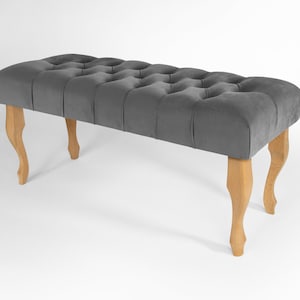 Entrance Bench, Hallway Bench, Pouf, Furniture upholstered, Bench Handmade, Footstool, Ottoman, Seat for Entry, Decor Seat, Bench for Home