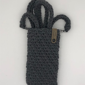 Borsa per cellulare, custodia per cellulare, borsa piccola, borsa all'uncinetto, borsa a tracolla per cellulare