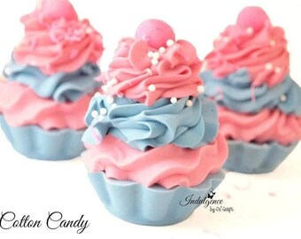 Artisian - Cotton Candy Soap Cupcake