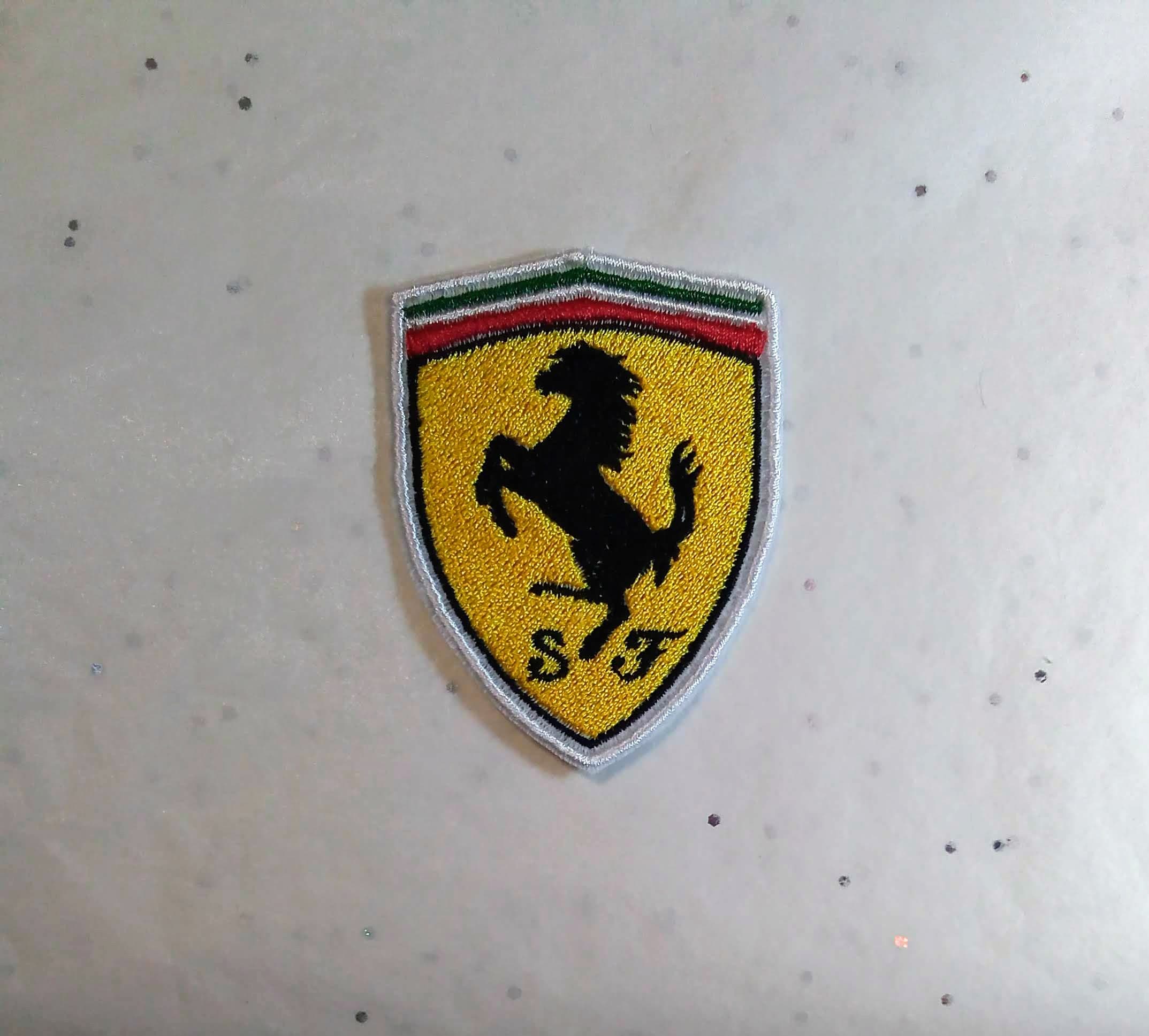 Buy Ferrari Logo Sticker Online In India -  India