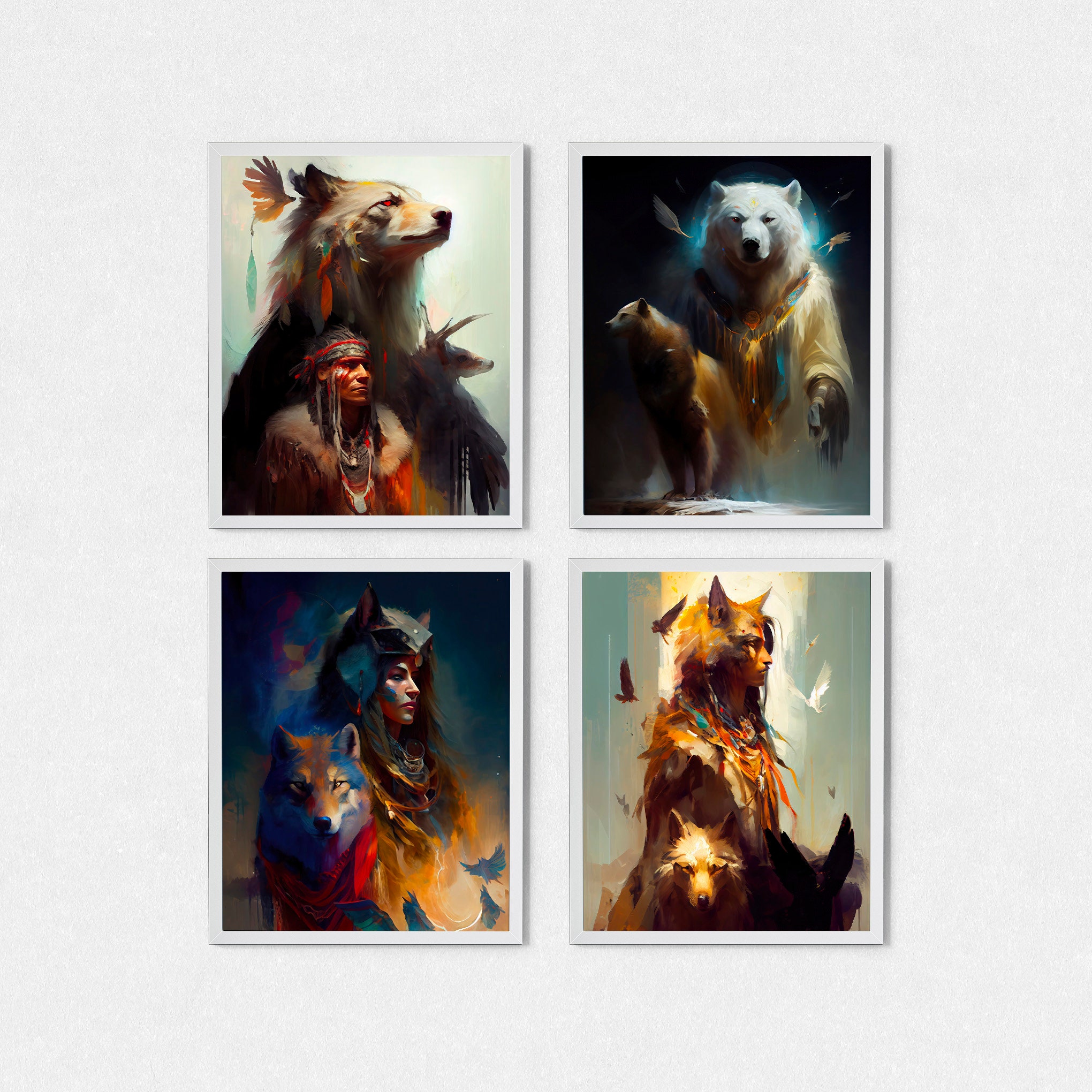 Animal Spirits Art - Etsy Animal Spirits Art - Etsy
