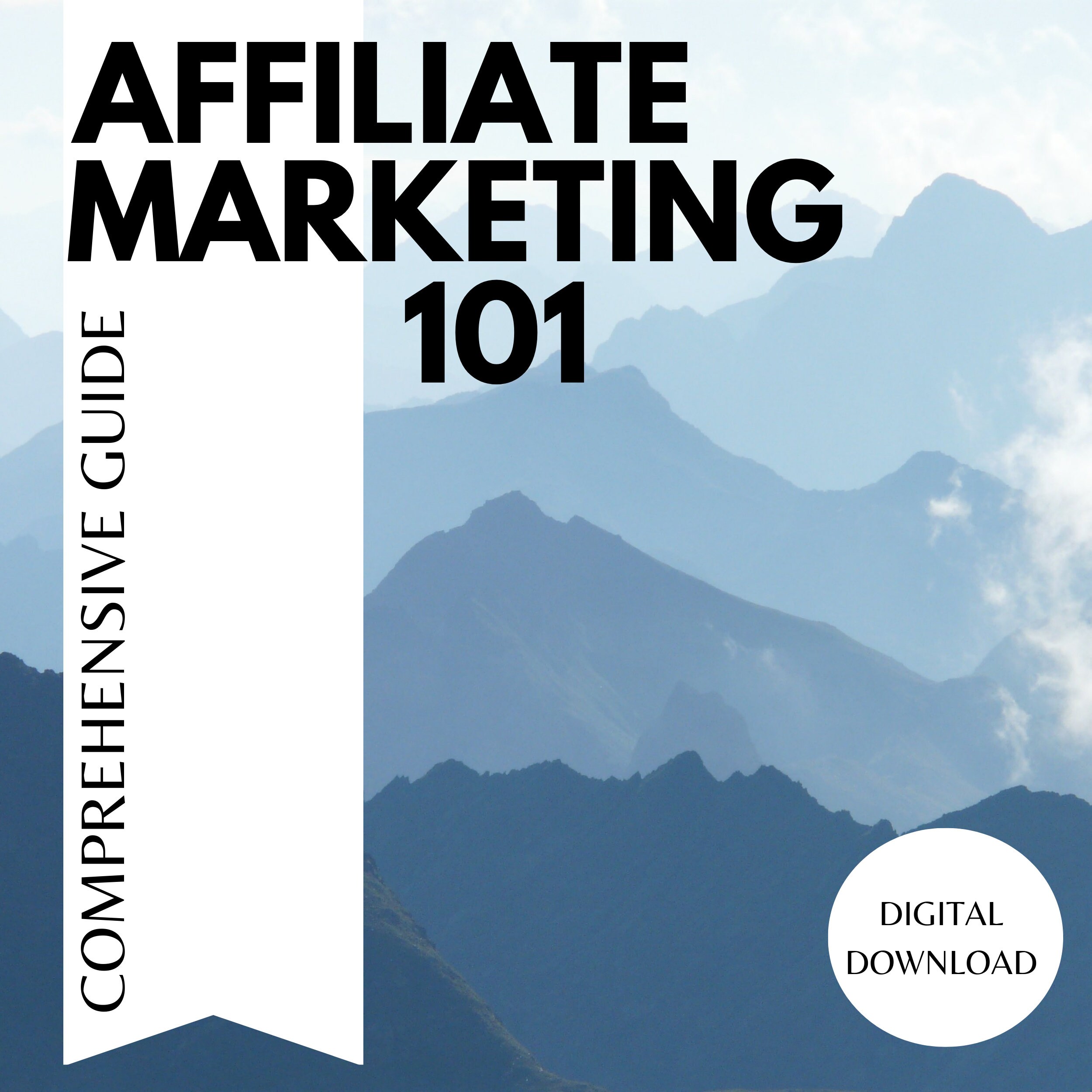 Affiliate Marketing Guide, Comprehensive , Digital Download, Learn 