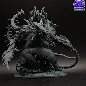 D&D Were-Rat Giant RPG Model | The Festering Progenitor | Rousican | Rat-Folk