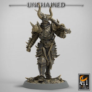 D&D Warrior - Great Axe | Dark Paladin | Knight