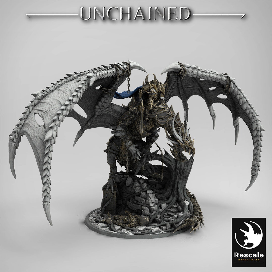 D&D Black Dragon Dragon Rider - Etsy