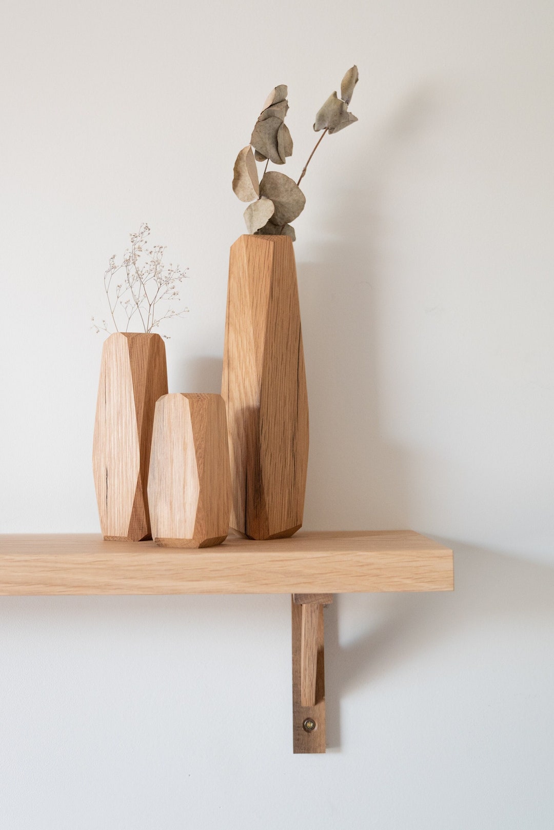 Handmade Wooden Vases Rustic Wood Vases, Reclaimed Wood Vases ...