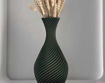 Vase - Verdant - home decor handmade minimalist vase bohemian, wildflower modern vase for living room, perfect gift