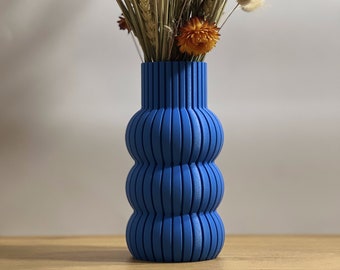 Vase Boho naturel biosourcées - parfait pour fleurs séchées - nouveau design