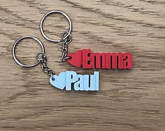 Mother's Day Customizable Keychain name Personalised tag Gifts for lover, Gifts for Her, Gifts for Him, Travellers accessory for couple