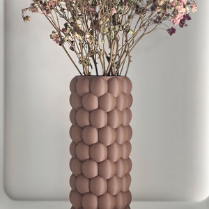 Vase - Textura- home decor handmade minimalist vase bohemian, wildflower modern vase for living room, perfect gift