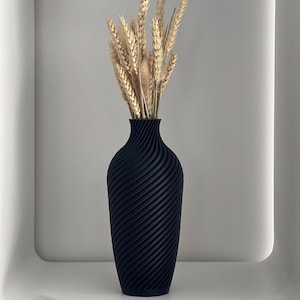 Vase - Voluta - home decor handmade minimalist vase bohemian, wildflower modern vase for living room, perfect gift