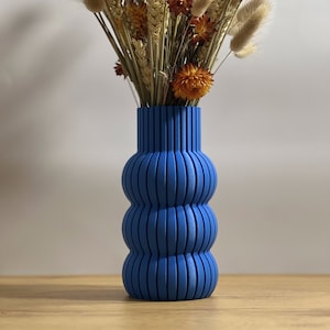 Vase Boho naturel biosourcées - parfait pour fleurs séchées - nouveau design