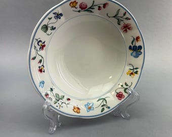 Villeroy & Boch Mariposa Bone China Bowl | Floral Butterfly Pattern | Germany | Vintage Tableware