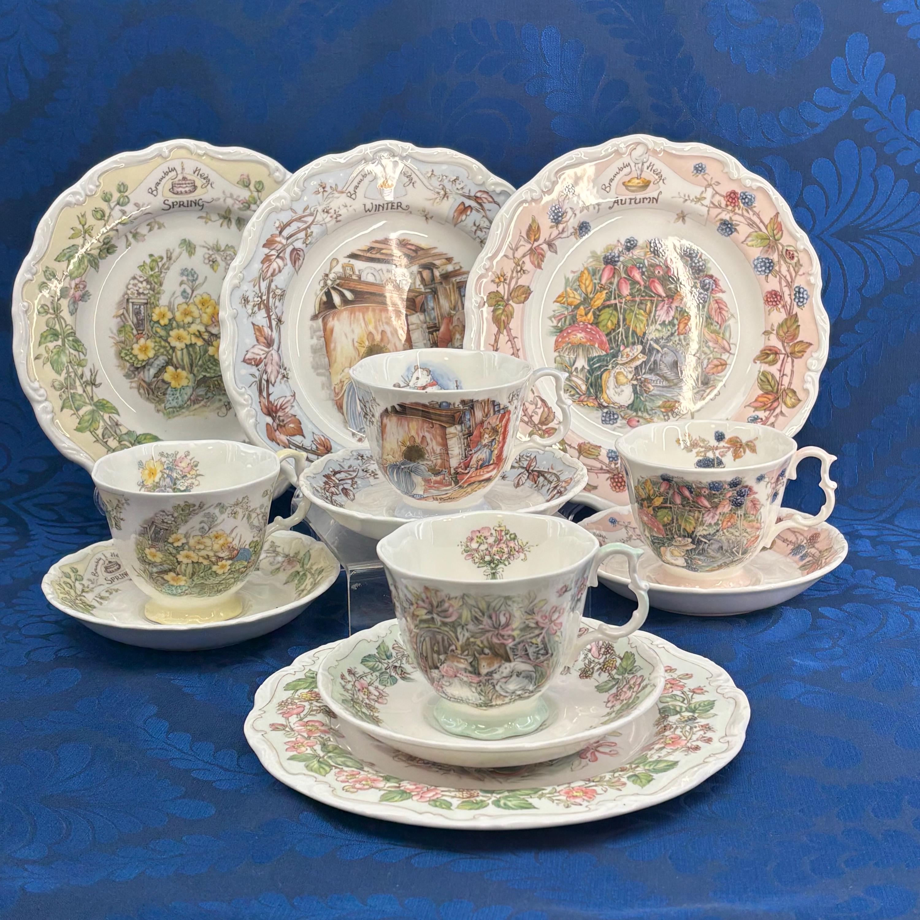 Brambly Hedge Four Seasons Plates - Etsy