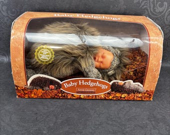 Highly Active Haunted Anne Geddes Baby Hedgehogs Doll | George | Soft Huggable Baby Collection