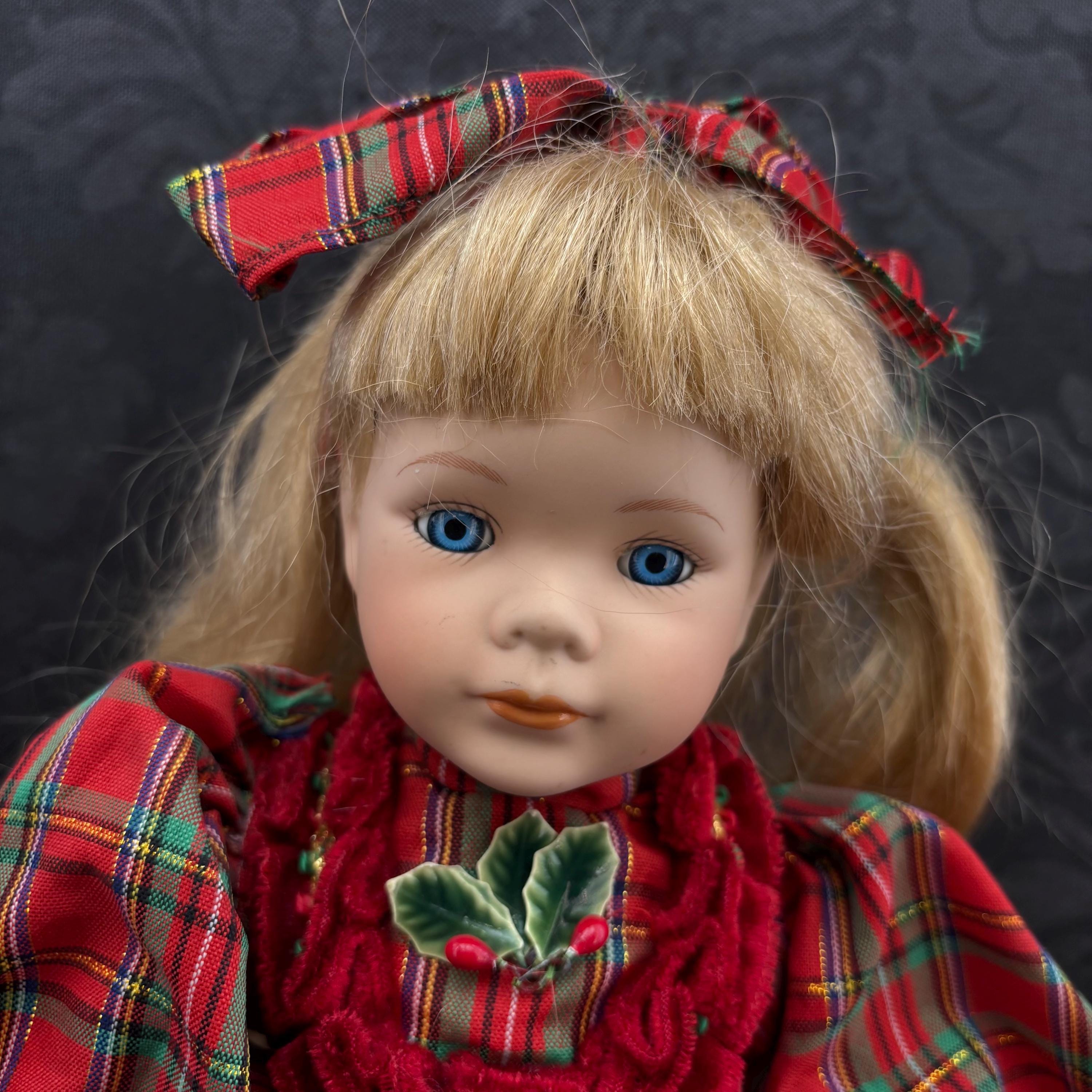 Holly Porcelain Doll - Etsy