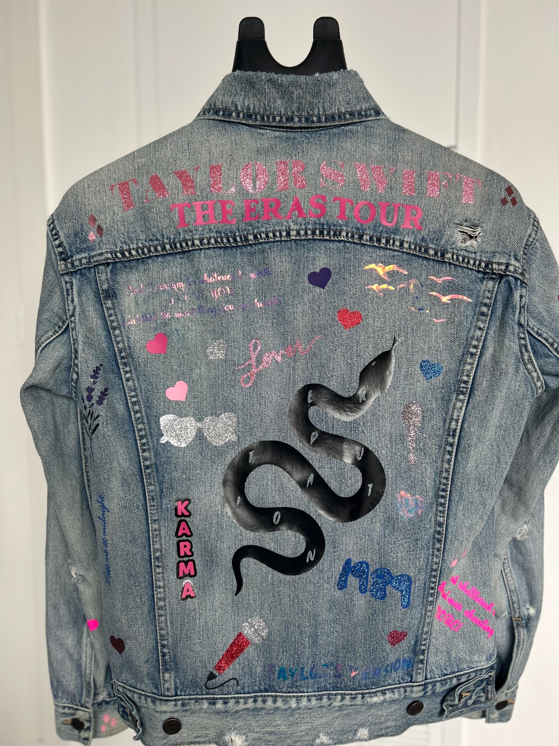 Eras Tour Blue Jean Jacket Canada