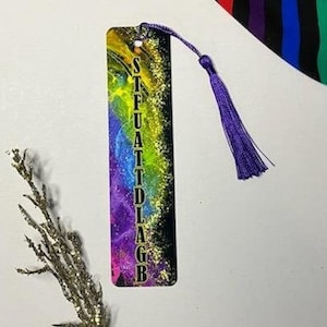STFUATTDLAGB metal bookmark