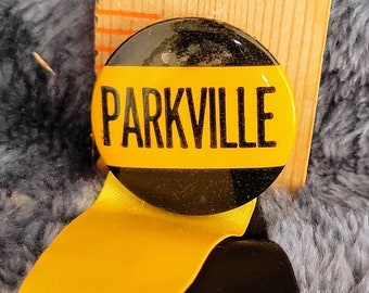 Parkville Pin with Ribbon, Vintage