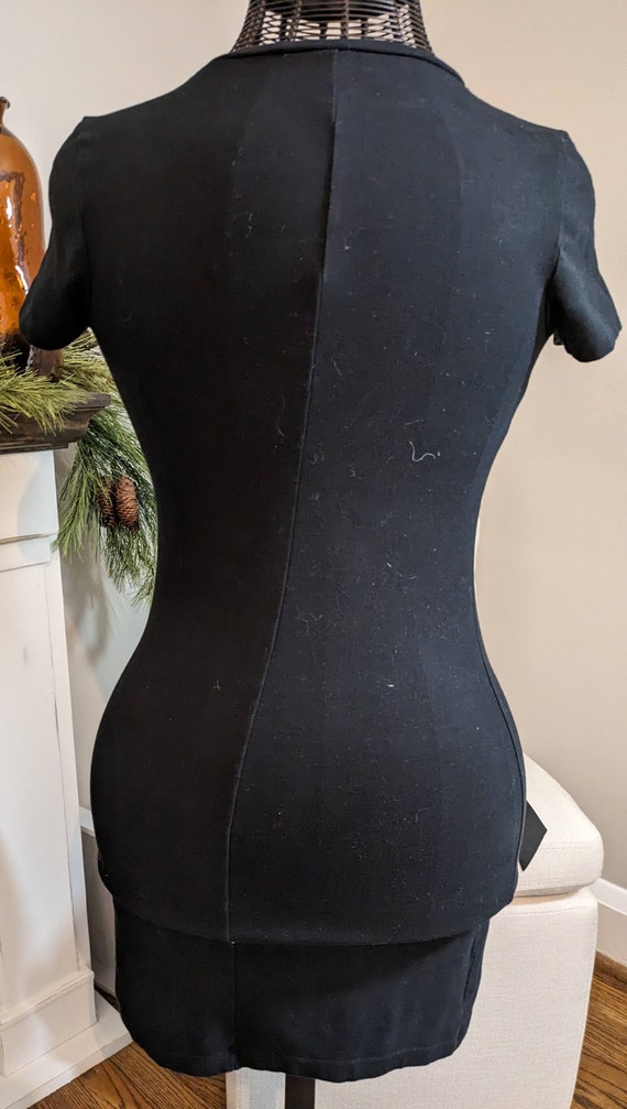 Vintage Old Navy dress  With Solid Black Timeless… - image 4