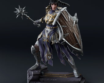 The Daughter of Darkness - Resin 3D Printed Figure 250mm