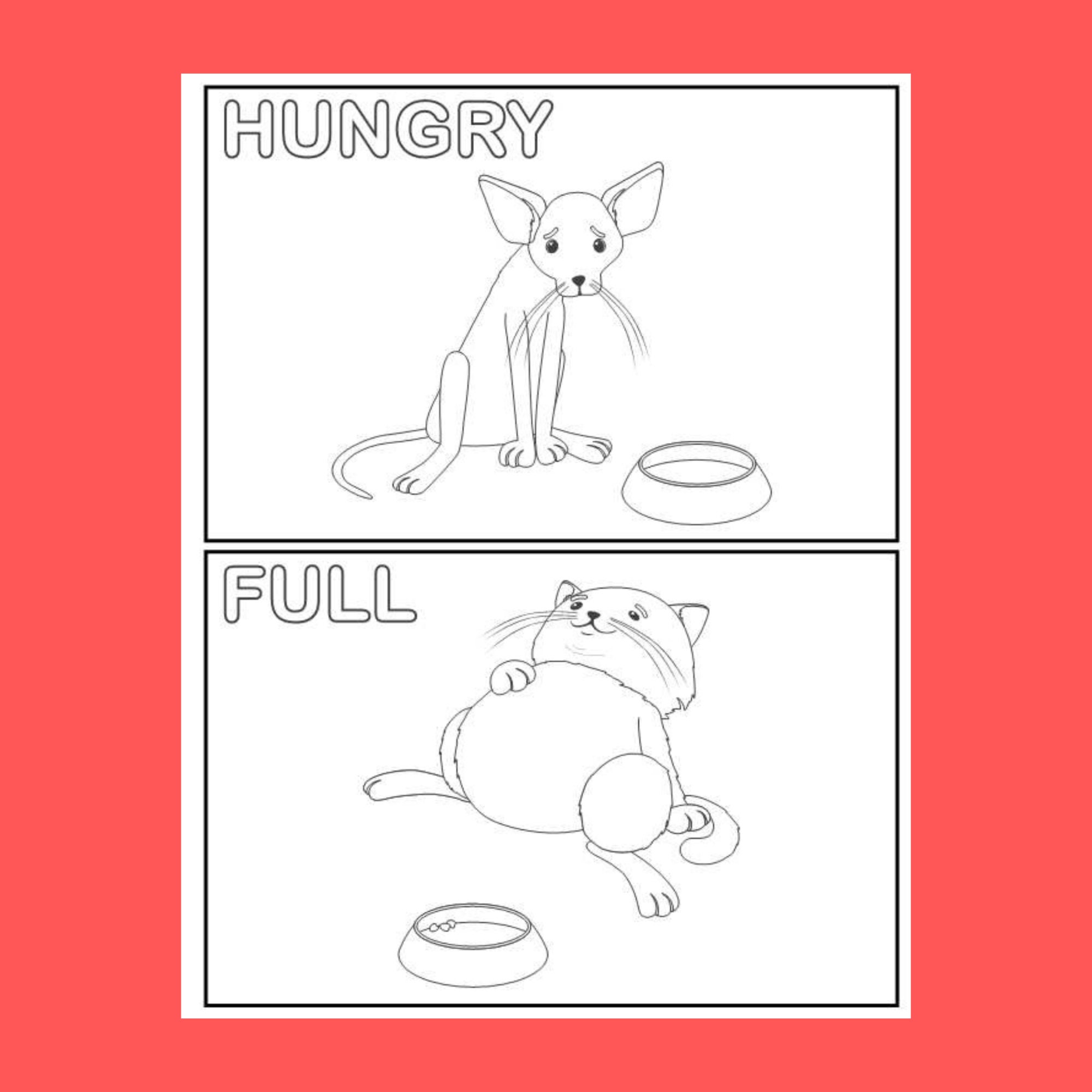 40 Printable Opposite Words Animal Coloring Pages Printable Opposite