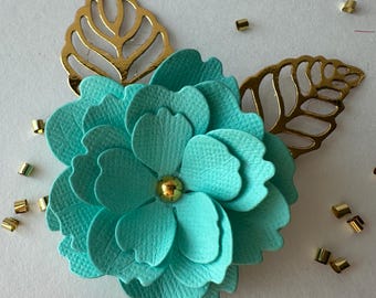 Paper Flowers Assortment/Pack of 15/Paper Flowers